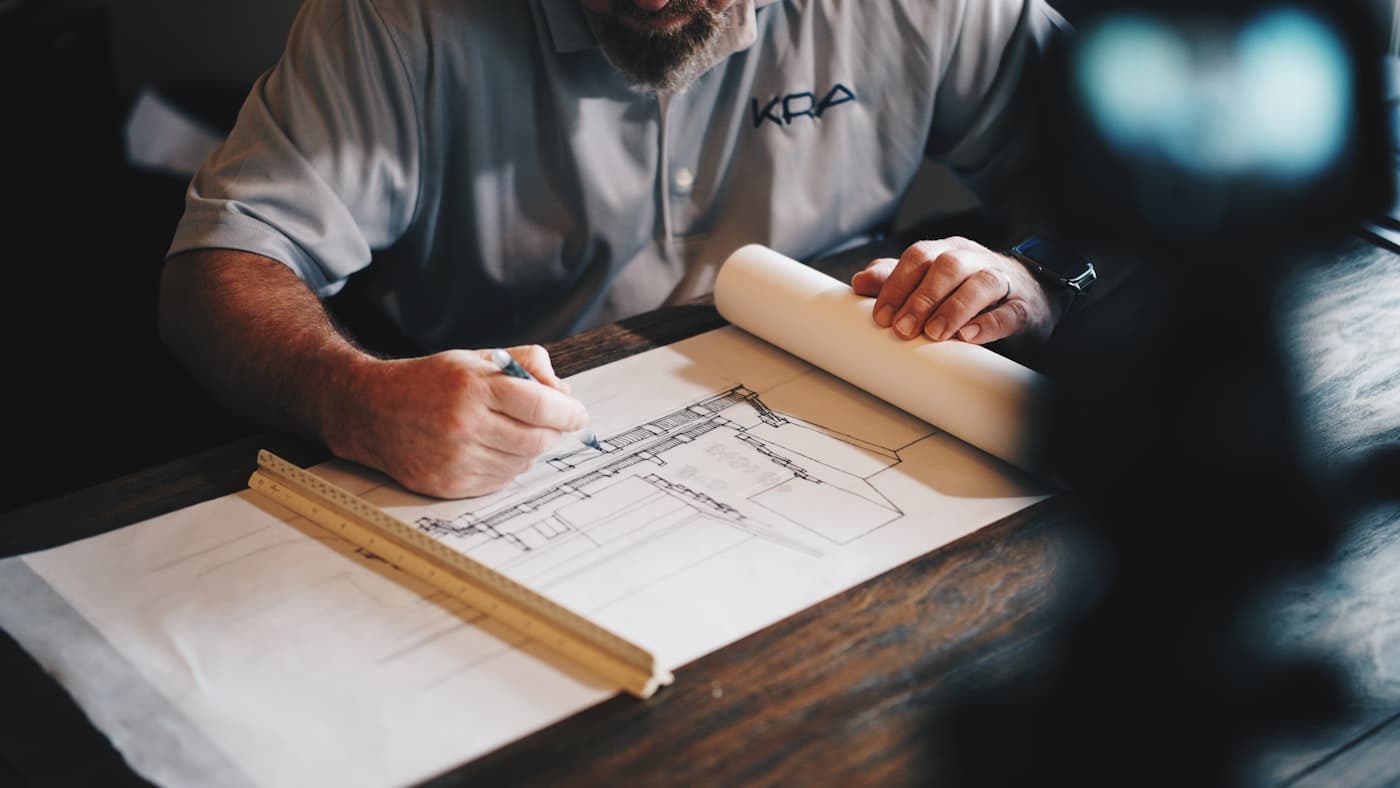 Architectural blueprint and drafting tools